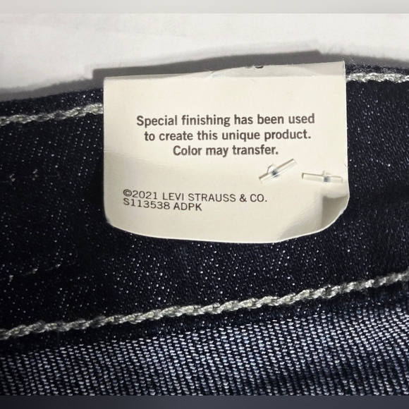 Levi Strauss Signature Gold Women's True Boot Jean Mid-Rise Stretch Denim 26 W38 - Picture 6 of 13